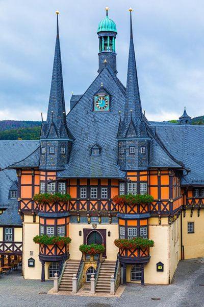 Ferienhaus Wernigerode Am Schlossbühel 5 Schlafzimmer Exterior foto