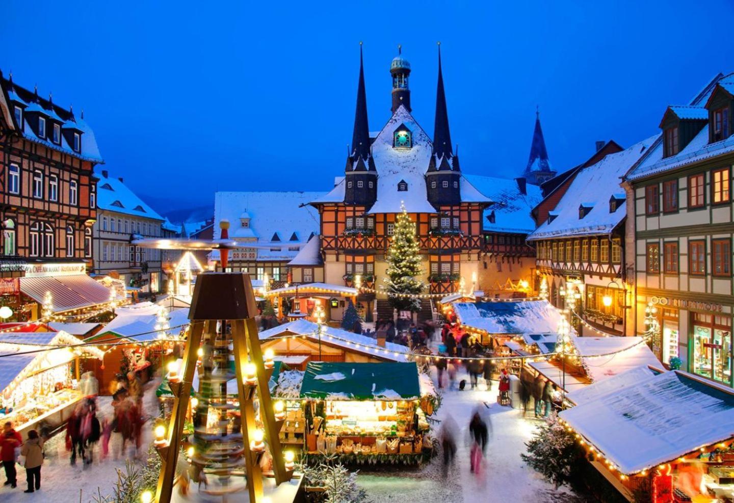Ferienhaus Wernigerode Am Schlossbühel 5 Schlafzimmer Exterior foto