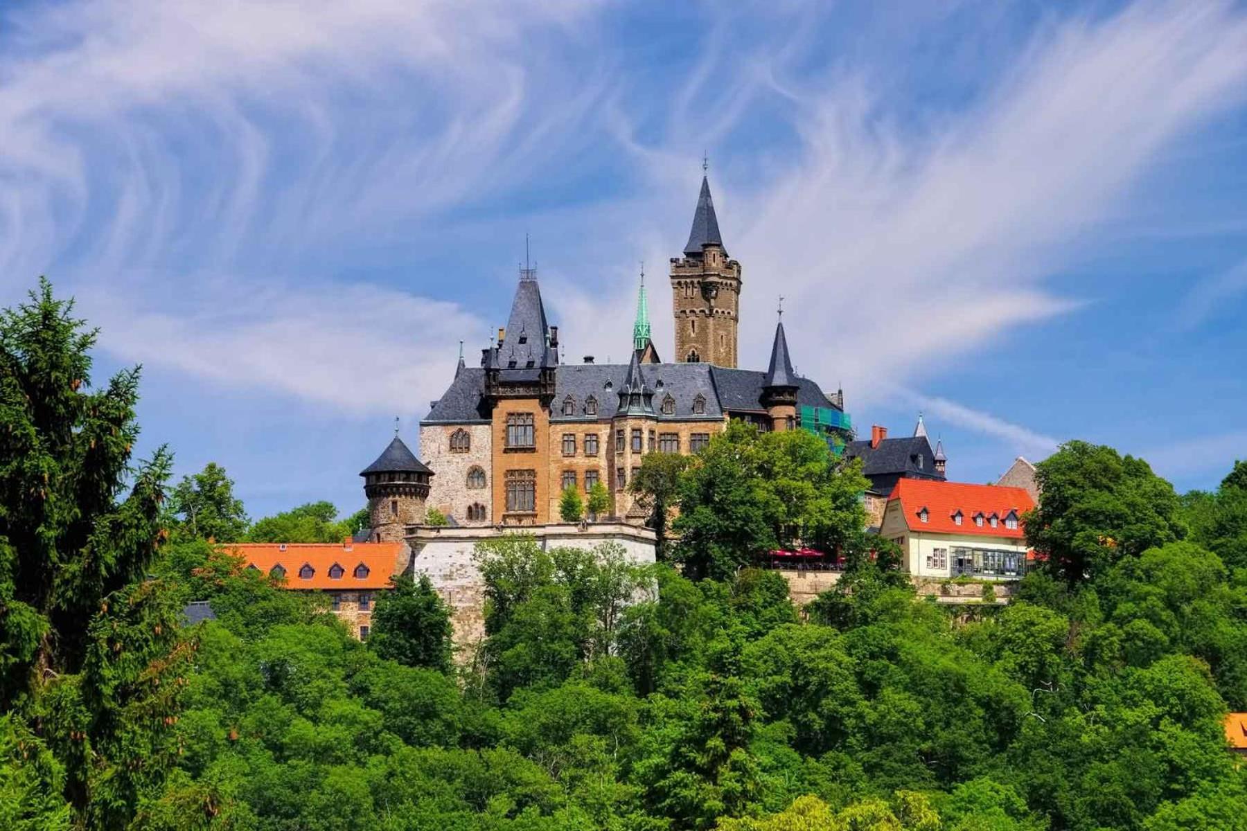 Ferienhaus Wernigerode Am Schlossbühel 5 Schlafzimmer Exterior foto